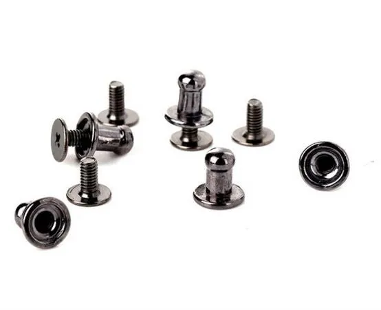 4mm Post / Button Stud Fasteners for Leather