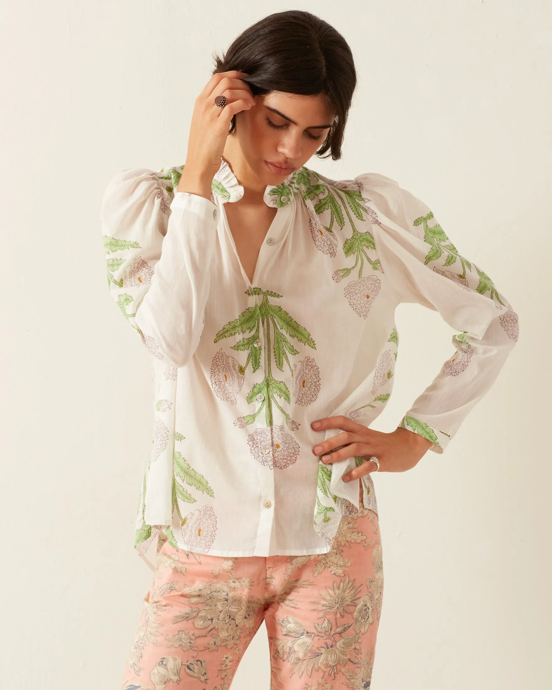 Annabel Moonflower Shirt