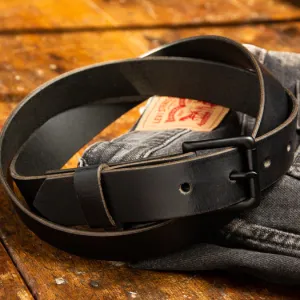 Ashfield Daily 9oz Leather Belt - Black