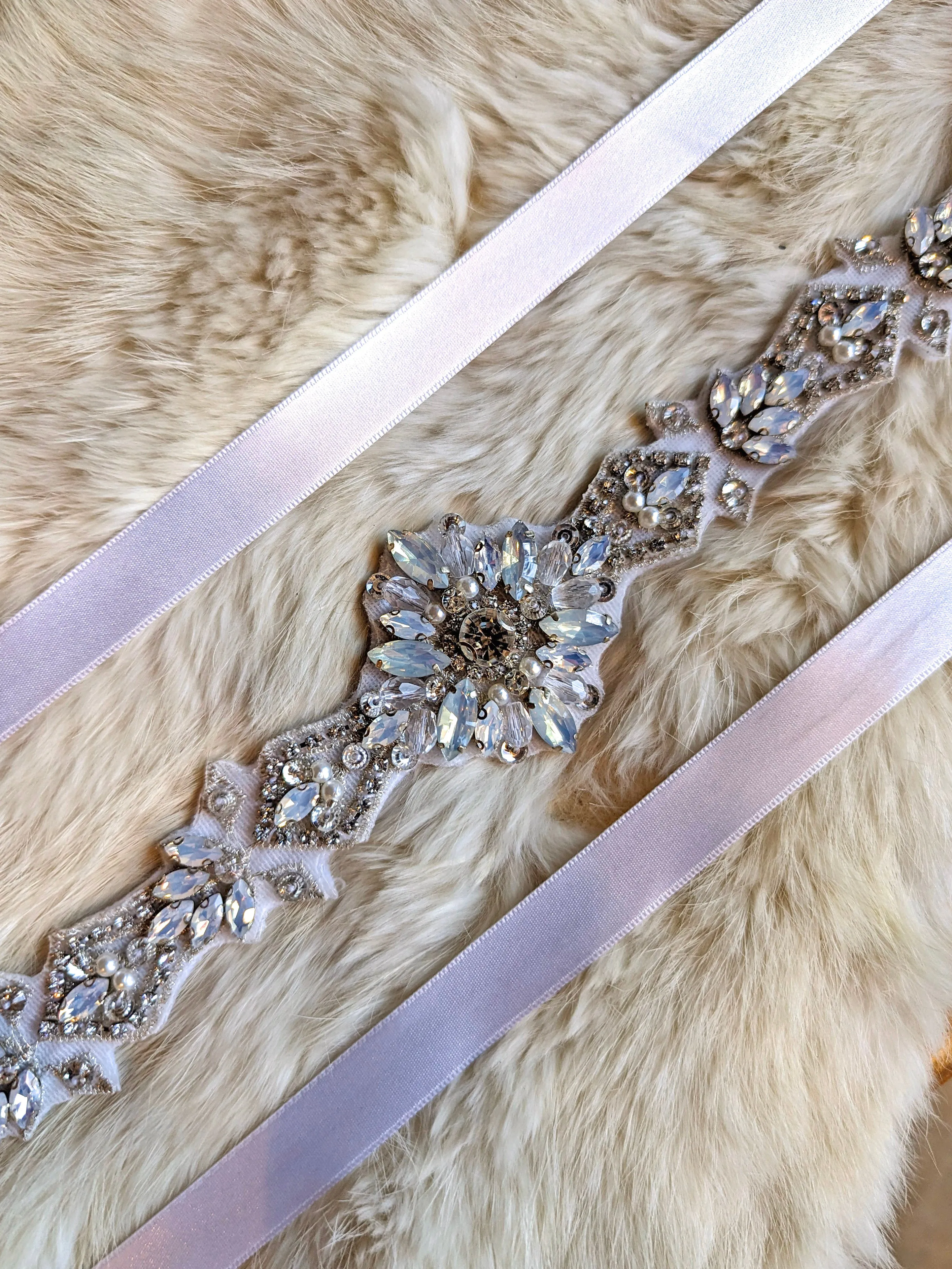 Atelier Bianca Opalite Bridal Belt