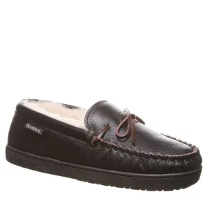 Bearpaw Mach IV Men's Chocolate Slipper Available in Wide Widths