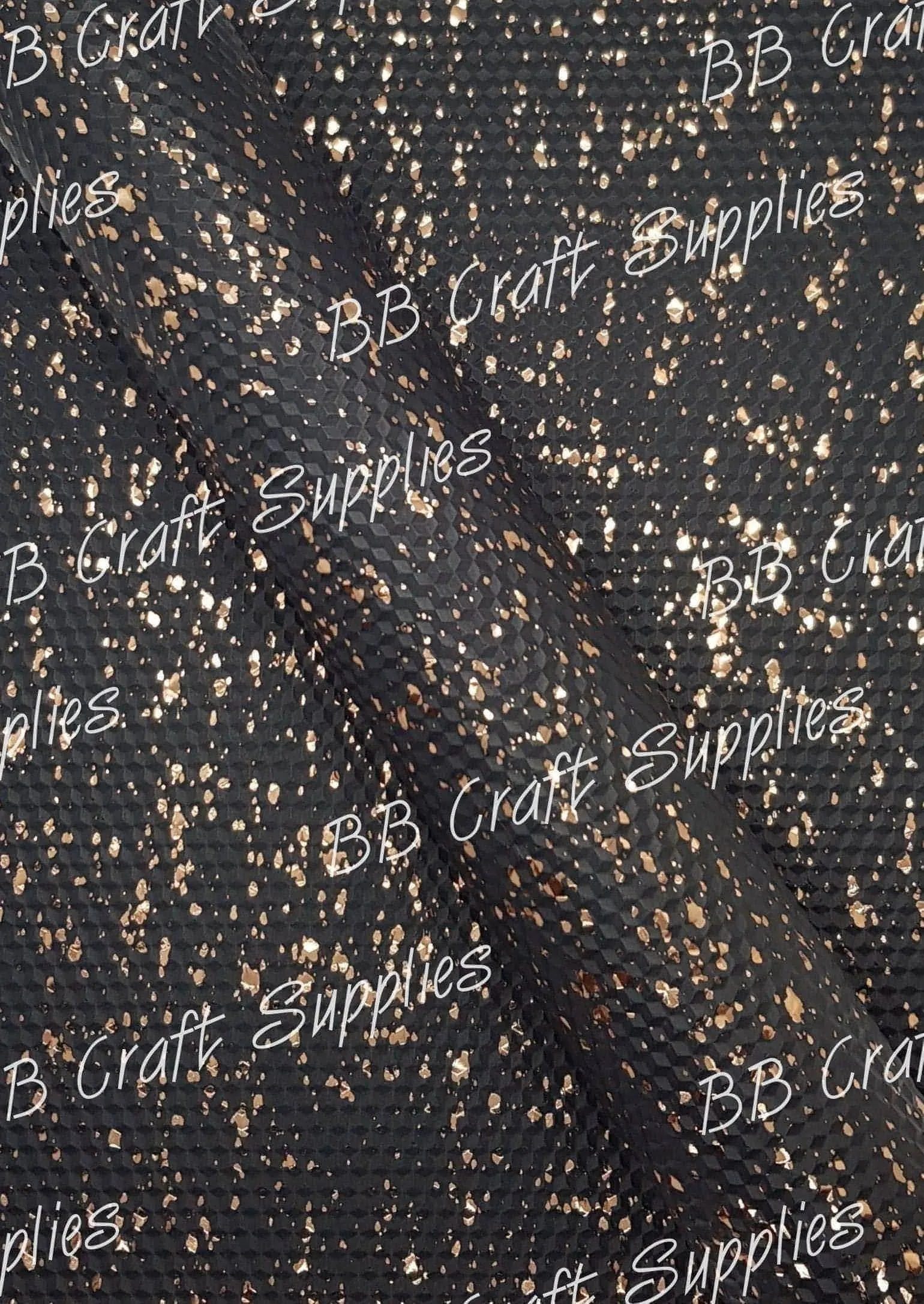 Black & Gold Geo Textured