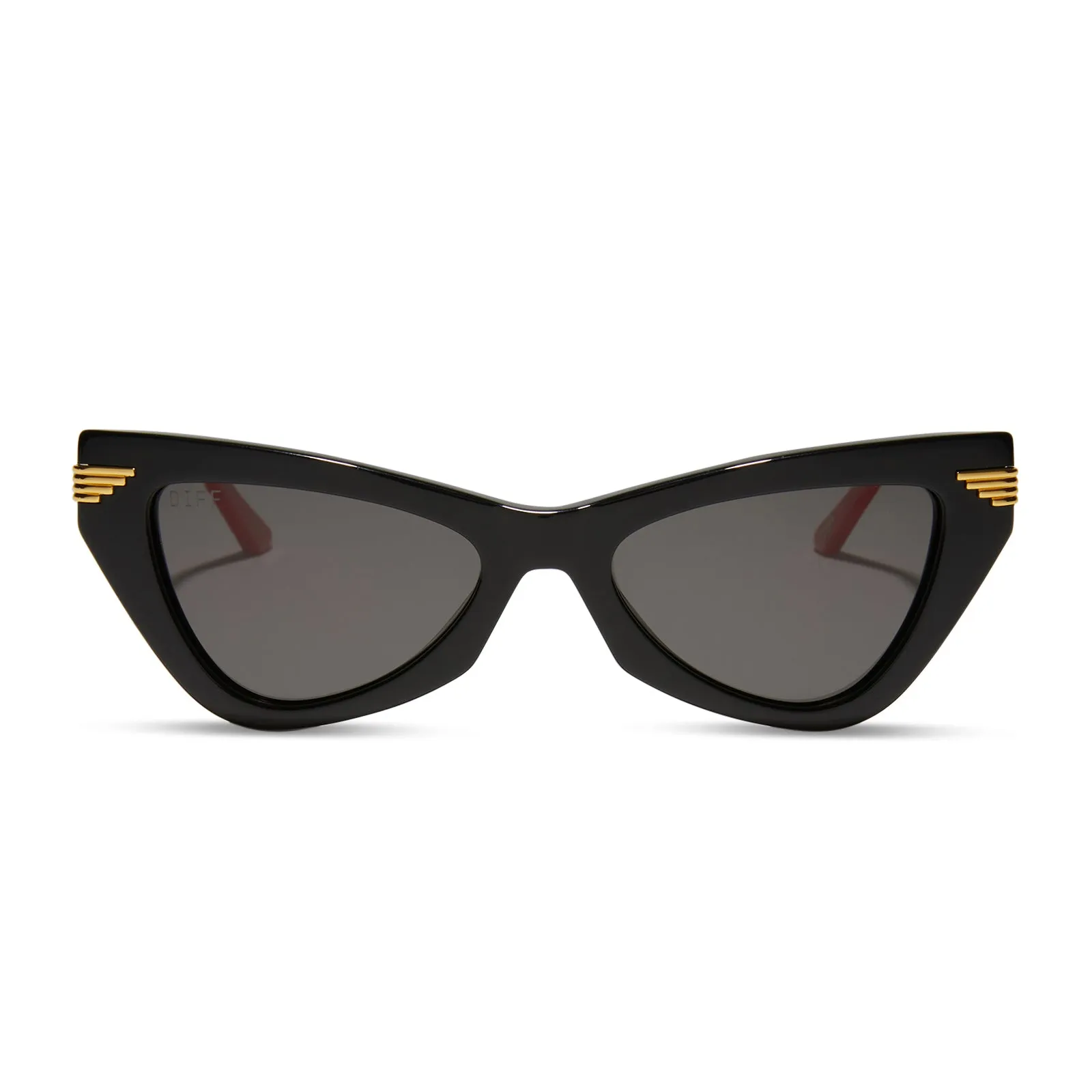 BLACK WIDOW - BLACK   GREY   POLARIZED SUNGLASSES