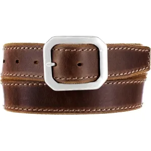 Brighton Men's Garrison Belt Brown