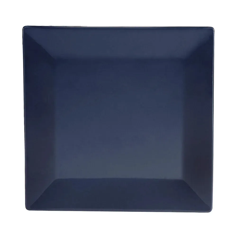 CAC China KC-6-CBU Square Plate Cobalt Blue 6" Case of 36 Pcs