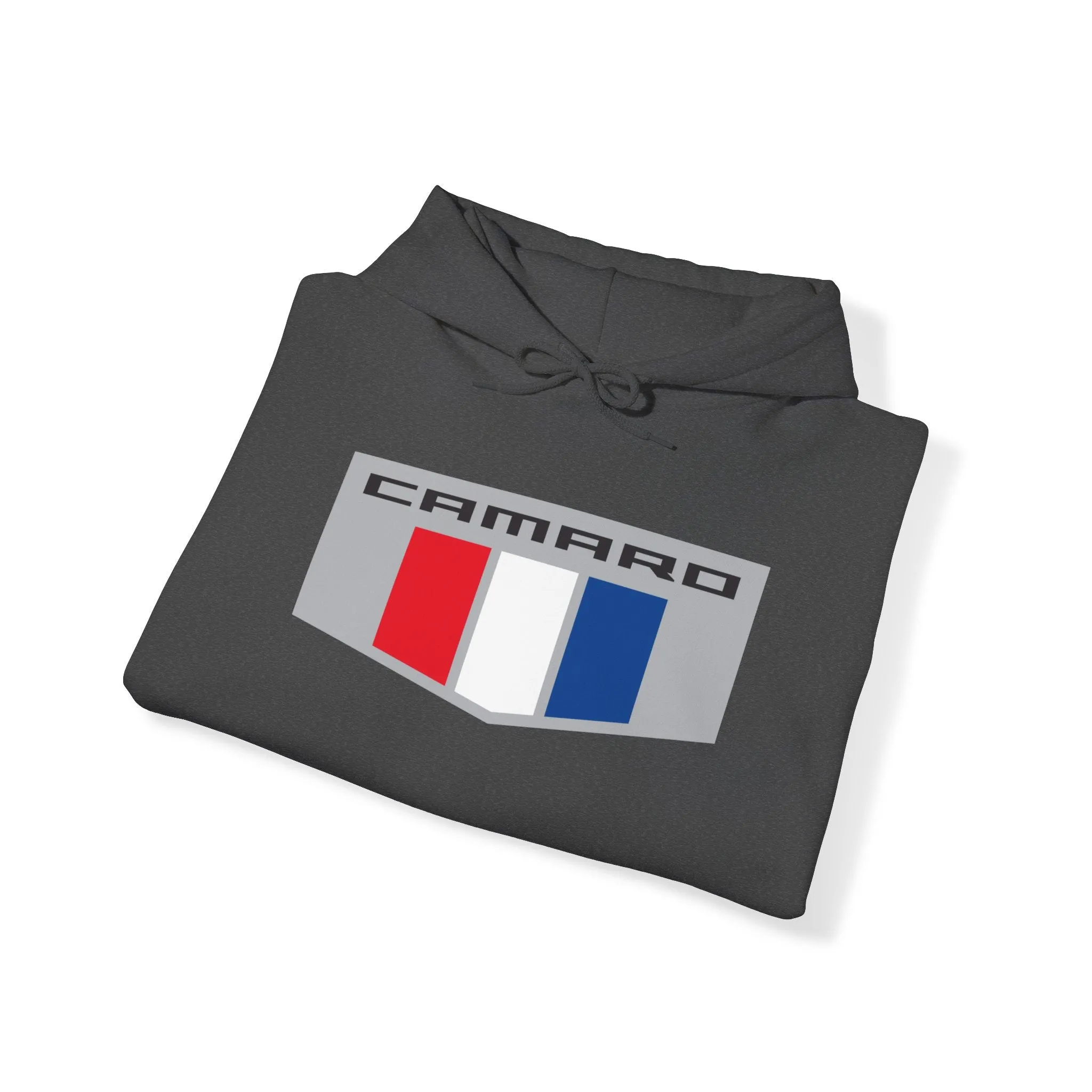 Camaro Tri Color Racing Flag Logo Unisex Fleece Hoodie