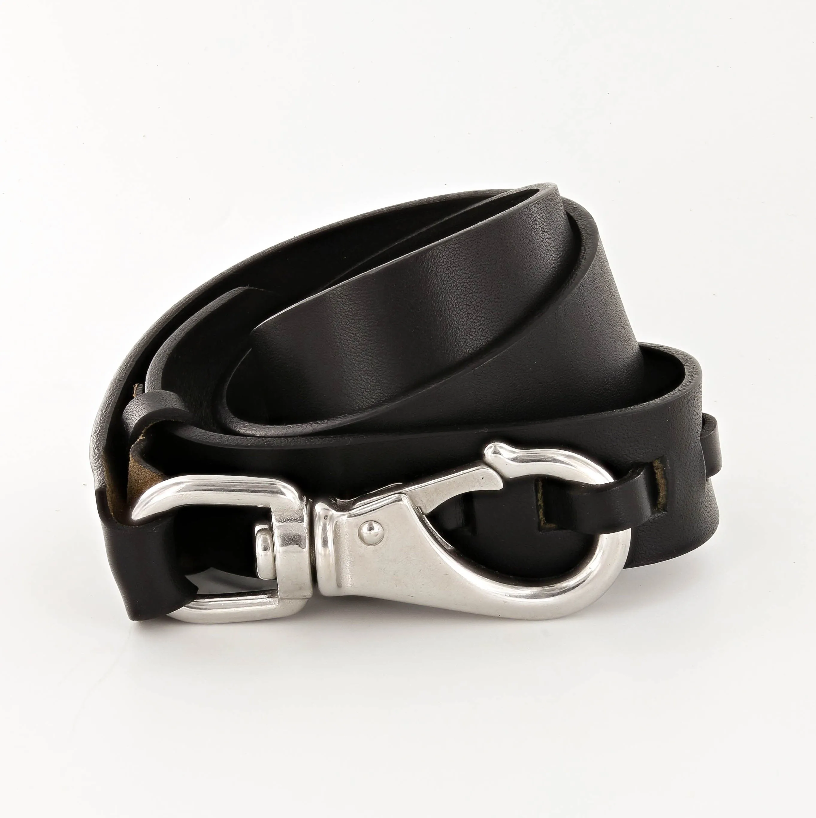 Cargo Leather Belt with No. 2 Snap Hook