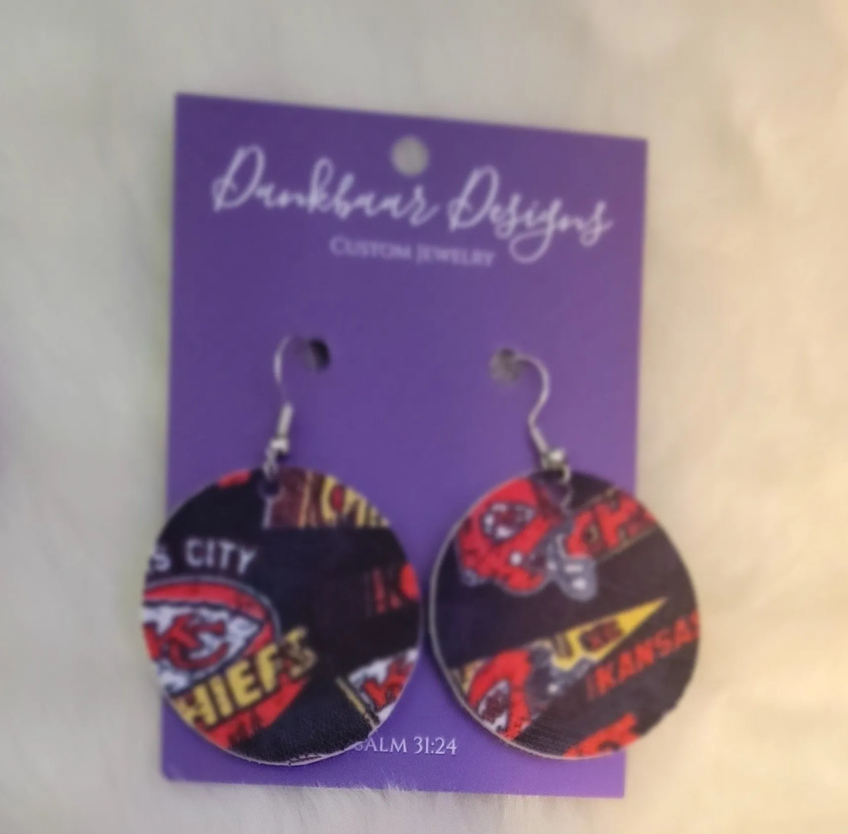 Chief's (NFL) Earrings