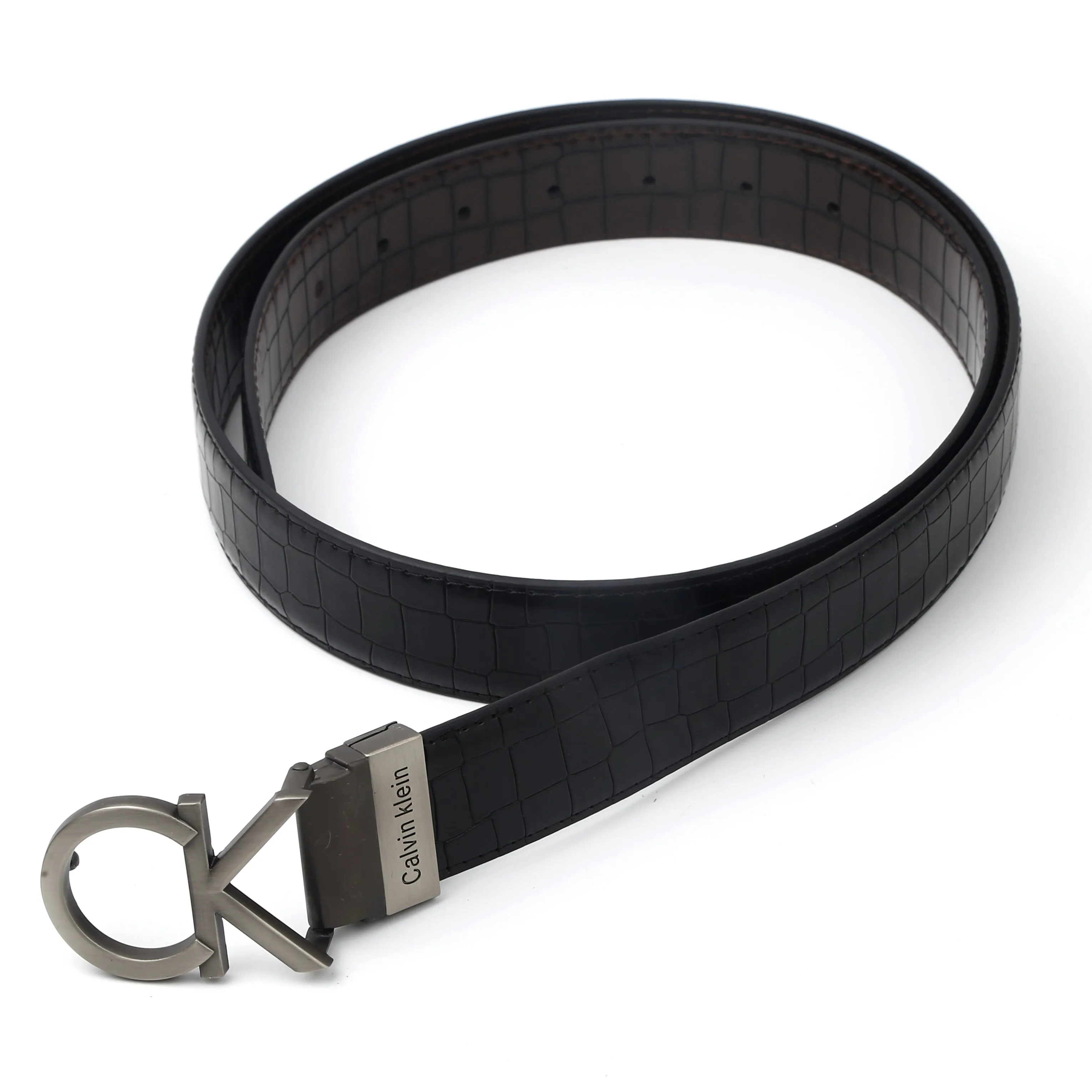 Ck leather belt