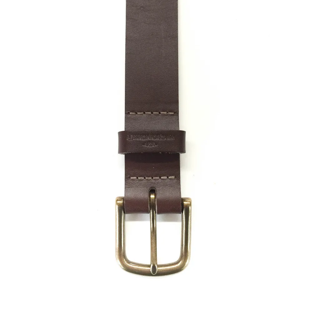 Classic Belt  1 1/4" - Chocolate Brown