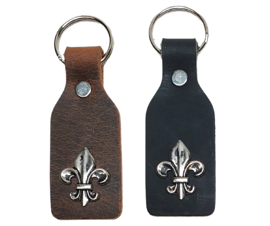 Concho Leather Key Fob (Clearance)