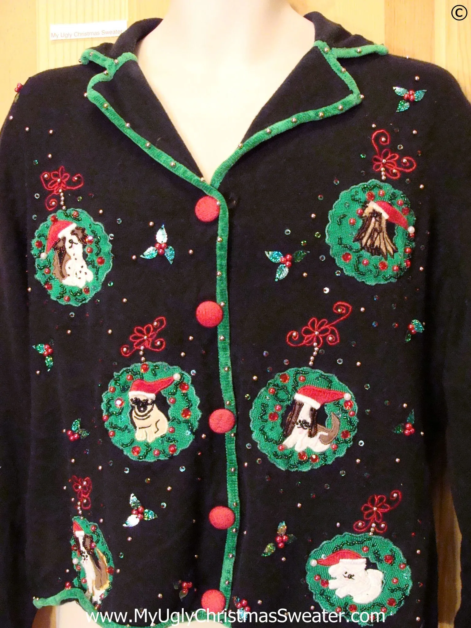 Dog Themed Best Festive Christmas Sweater