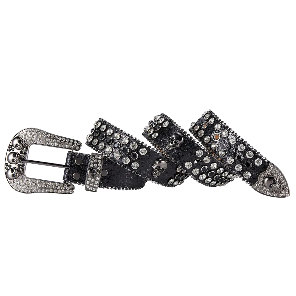 Dream Apparel Premium Strap Men Women Western Fashion Bling Bling Rhinestones Crystal Diamond Belts