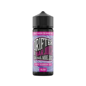 Drifter Bar Juice Sweet Blueberry Ice 100ml Shortfill E-Liquid