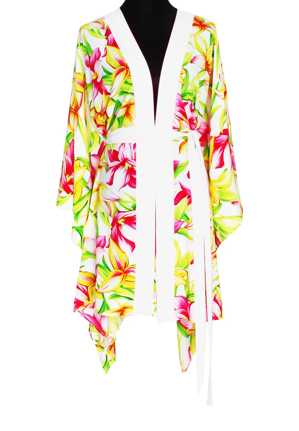 Euphoria – Floral Love Kimono (Off-White)