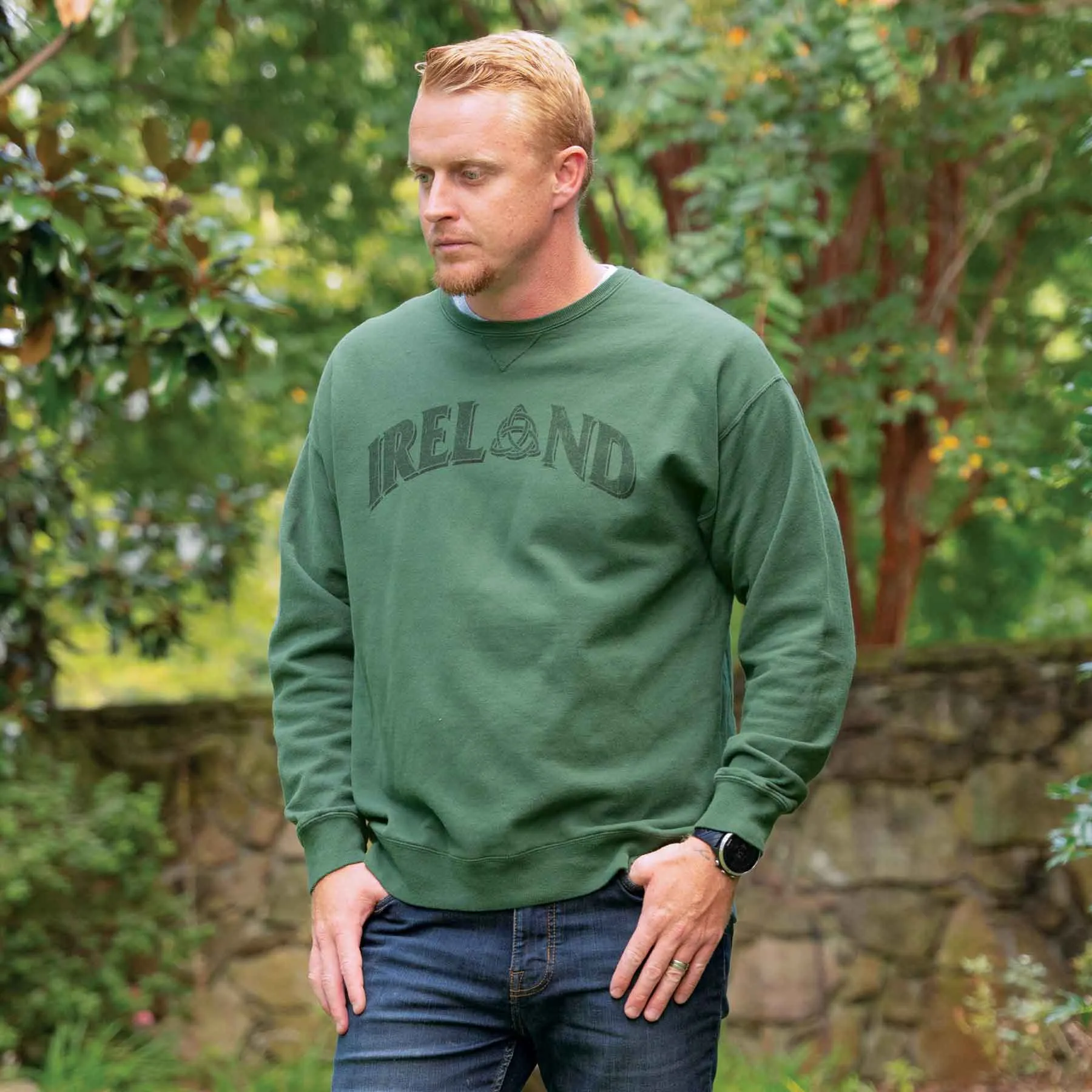 Ireland Sweatshirt with Trinity Knot