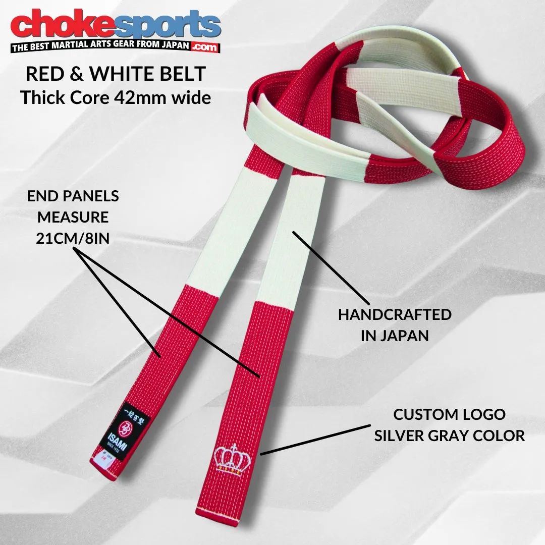 Isami Red White Belt