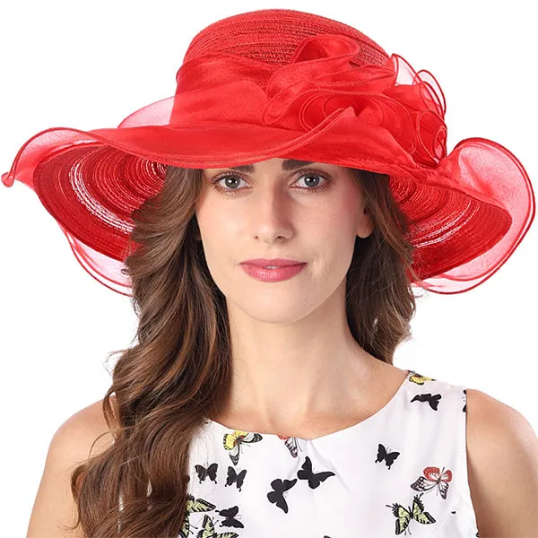 Kentucky Derby Hat Women Church Hat for Wedding Tea Party S053