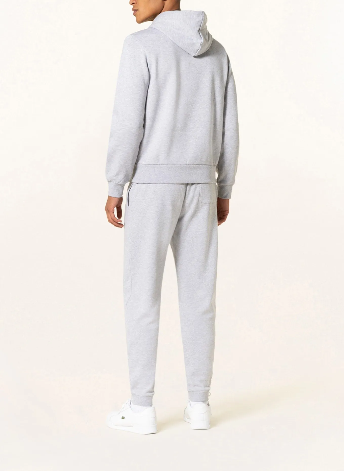 LACOSTE hoodie, light gray