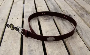 Leather Mallard Belt in Brown by Zeppelin