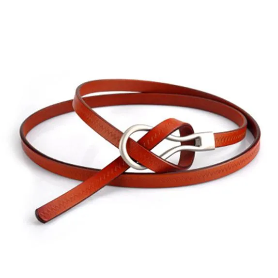 Luxury Women Belts Cow Genuine Leather Fashion Design Strap Female Adjustable Belt Women Belt