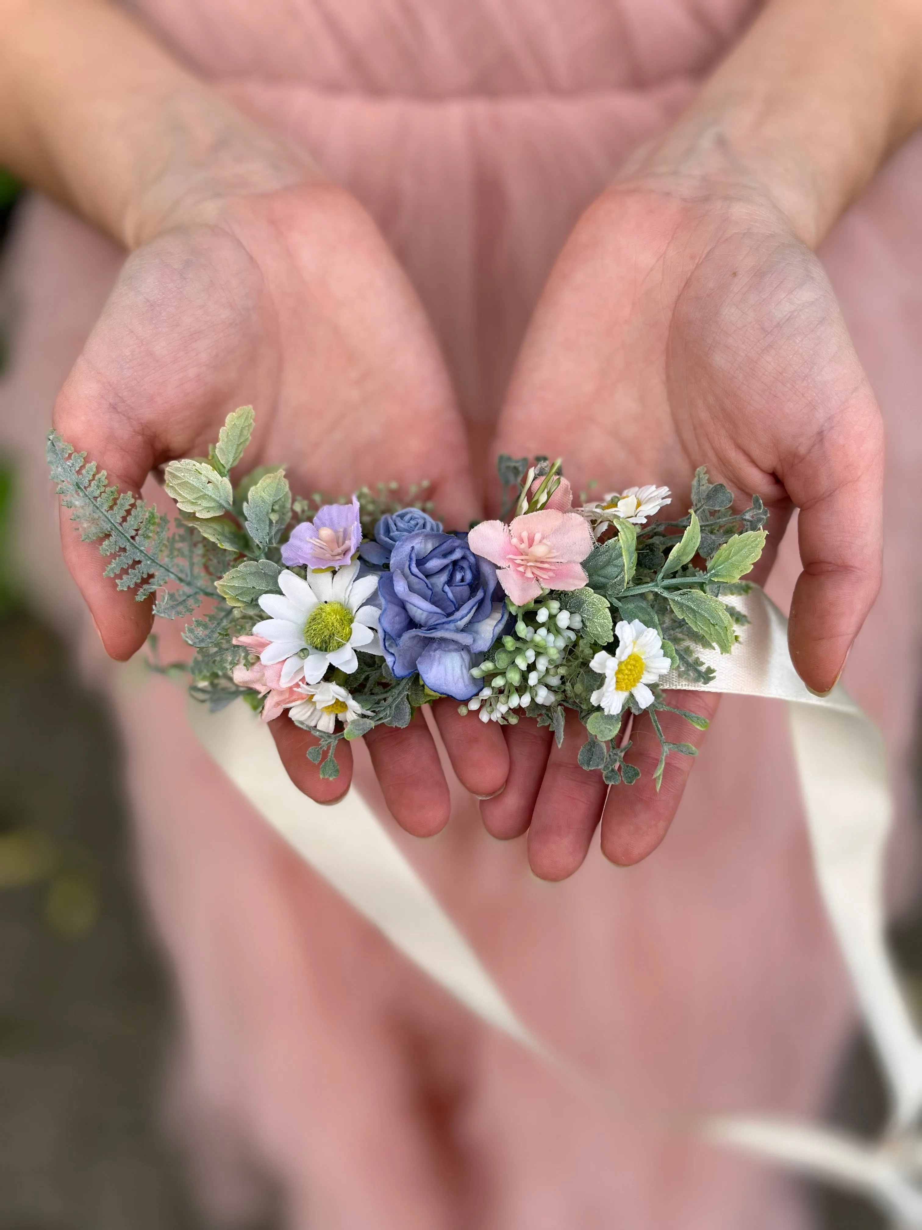 Meadow daisy flower belt