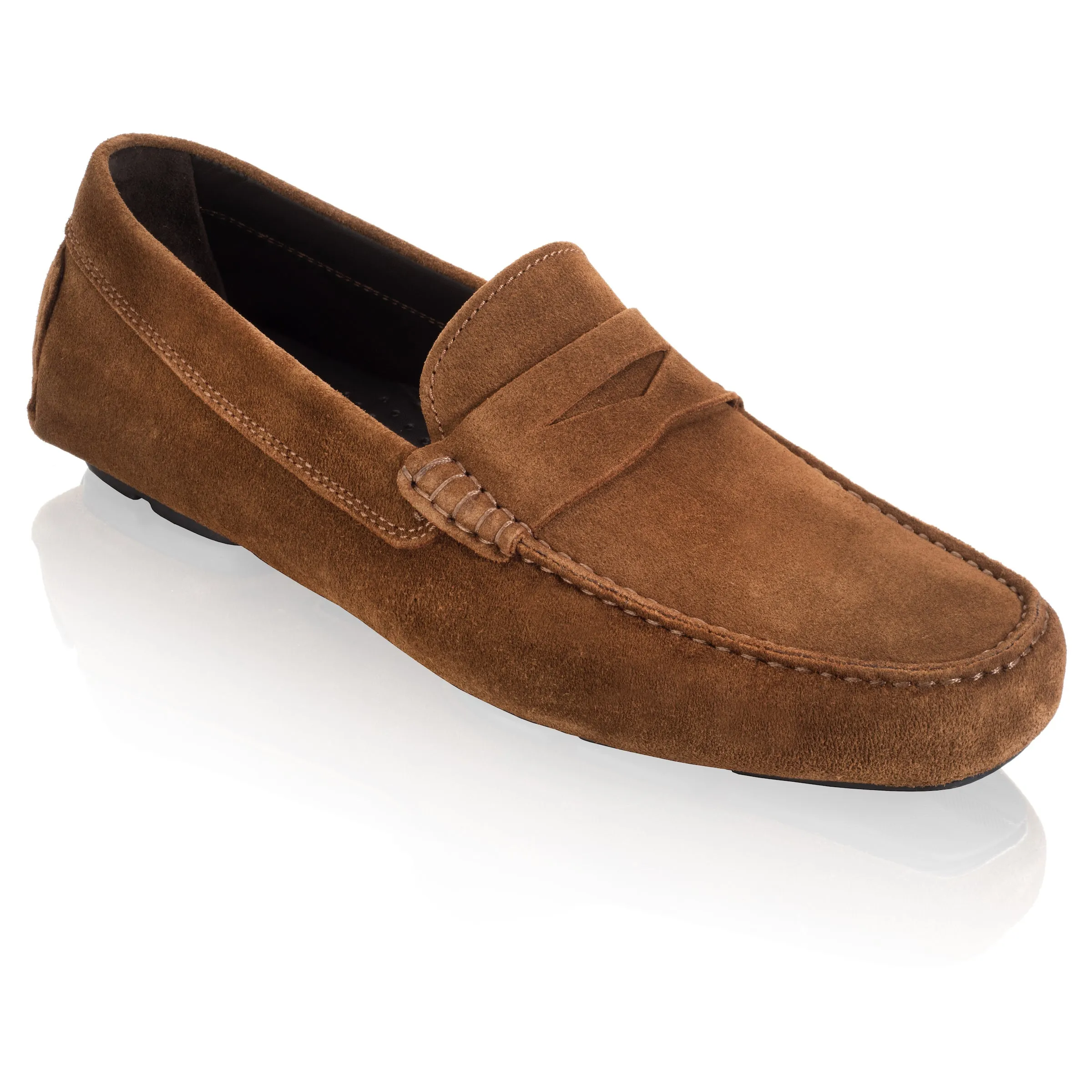 Mitchum Mid-Brown Suede Driving Shoe