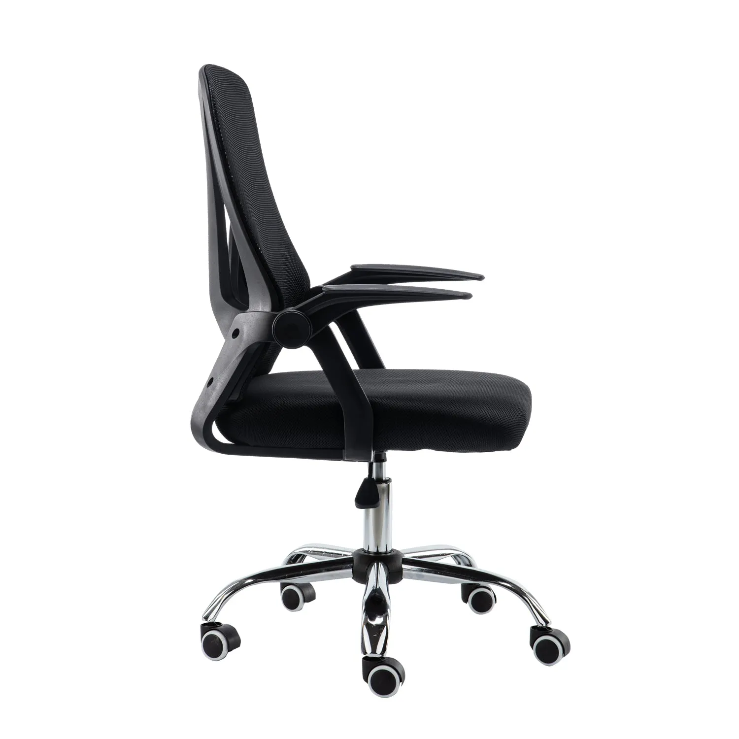 Neo Black Ergonomic Office Swivel Mesh Chair