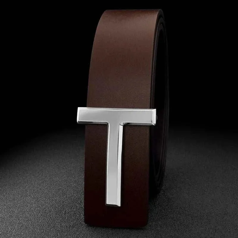 New Men's Belt High Quality Designer Belts Men Fashion Letter Luxury Famous Leather Belt Jeans Cowskin Waist Strap 3.7cm