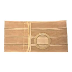 Nu-Form Beige Support Belt 2" Belt Ring 1-1/2" From Bottom 7" Wide Waist 32" - 35"  Medium, Left, Cool Comfort Elastic