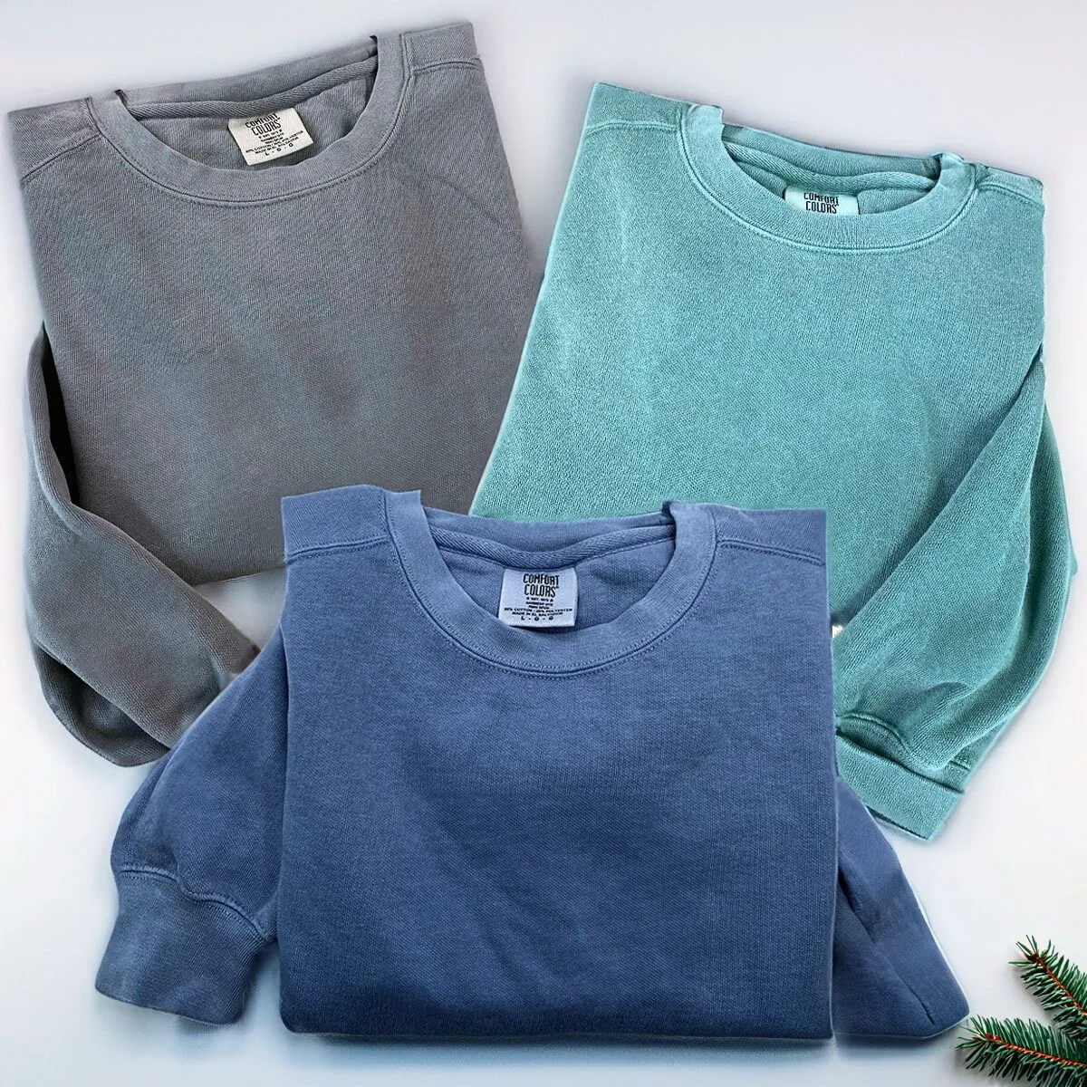 Premium Triple Pack: Blank Crewneck Sweatshirts for Every Occasion