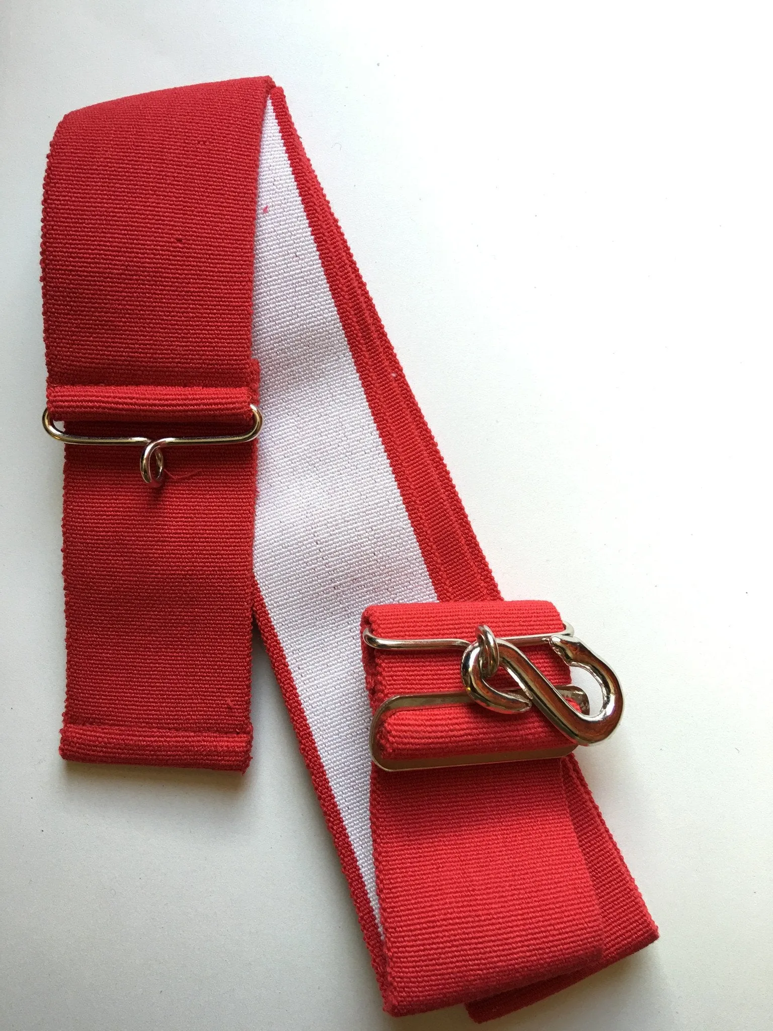 PTI RED BELT WITH “S” CLASP 1905