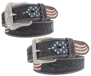 "The Old Glory" Leather Belt