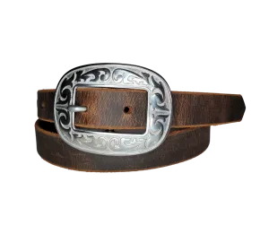 "The Sonora" Viejo Marron Ladies Belt