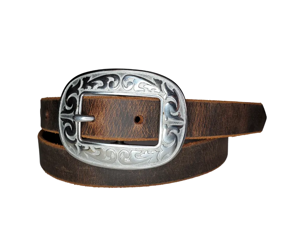 "The Sonora" Viejo Marron Ladies Belt