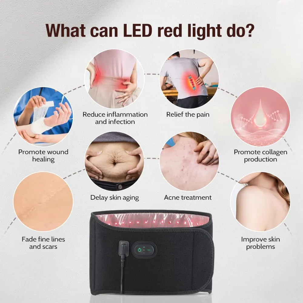 Red Light Therapy Belt for Back Pain | OrthoPro