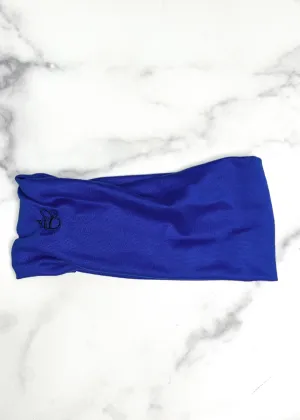 Royal Blue Extra Wide Yoga Headband