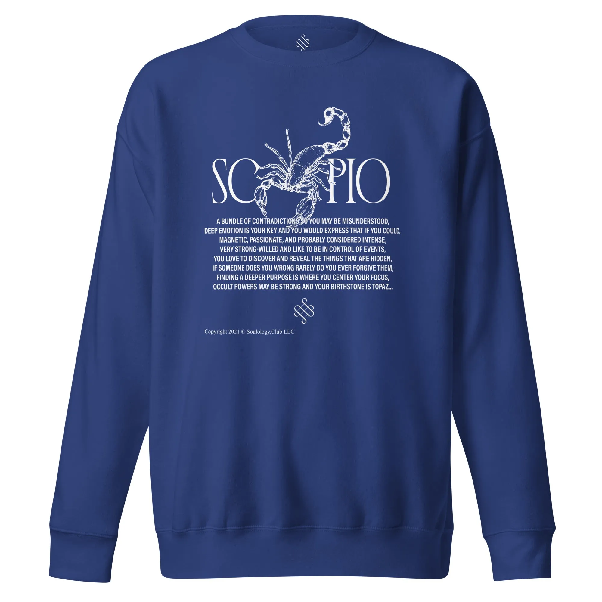 Scorpio Unisex Zodiac Sweatshirt