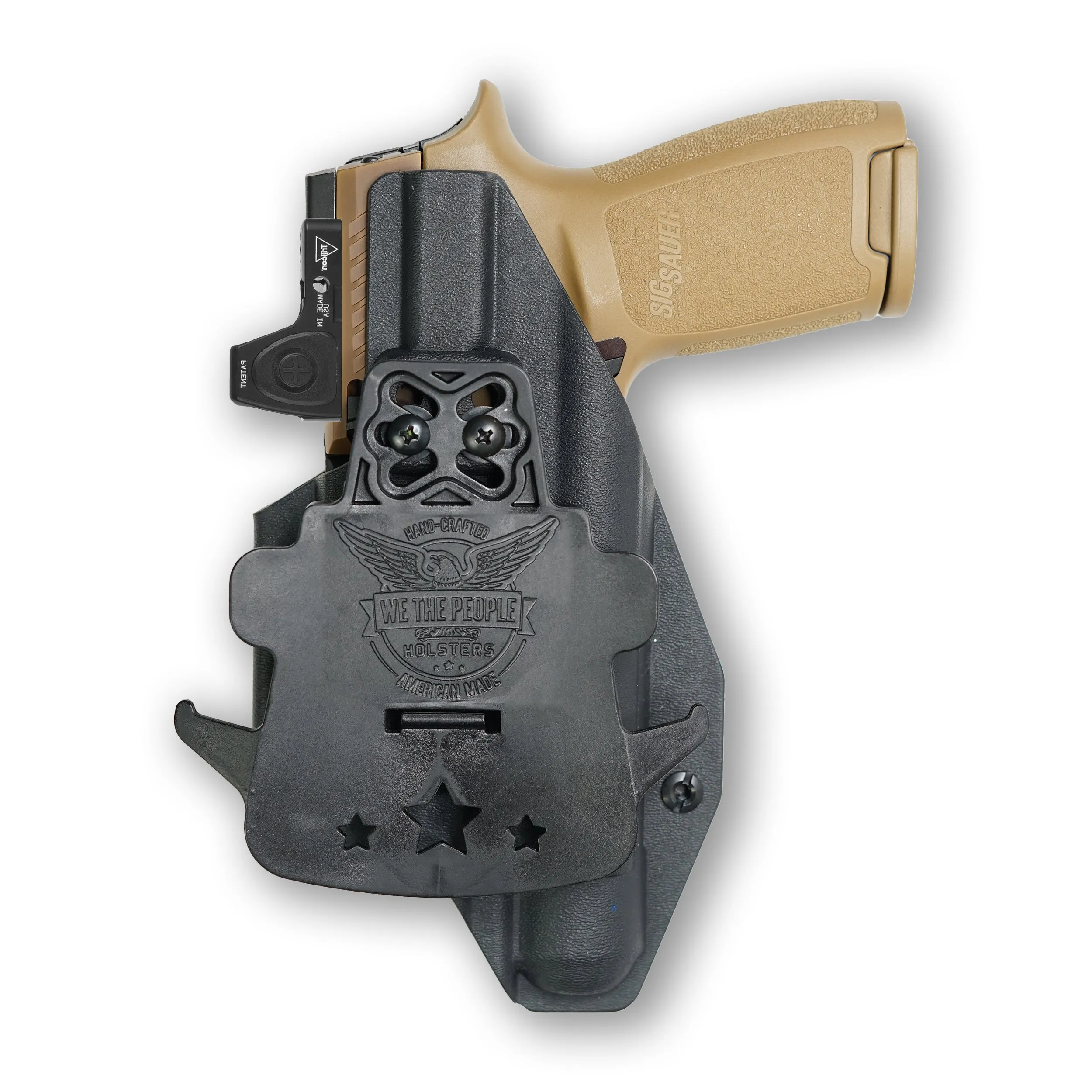 Sig Sauer P320C 9MM/.40SW with Streamlight TLR-1/1S/HL Light Red Dot Optic Cut OWB Holster