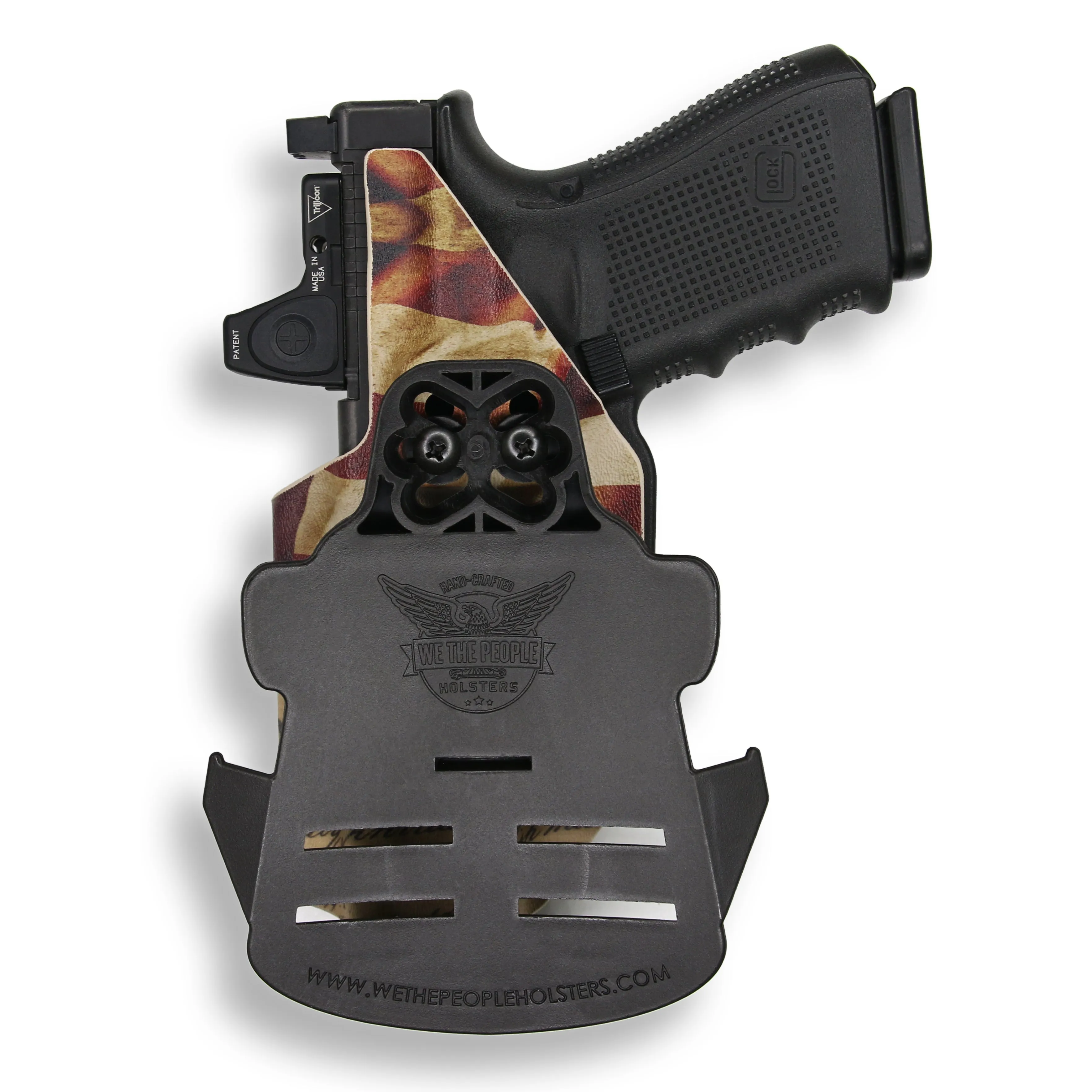 Sig Sauer P320C 9MM/.40SW with Streamlight TLR-1/1S/HL Light Red Dot Optic Cut OWB Holster