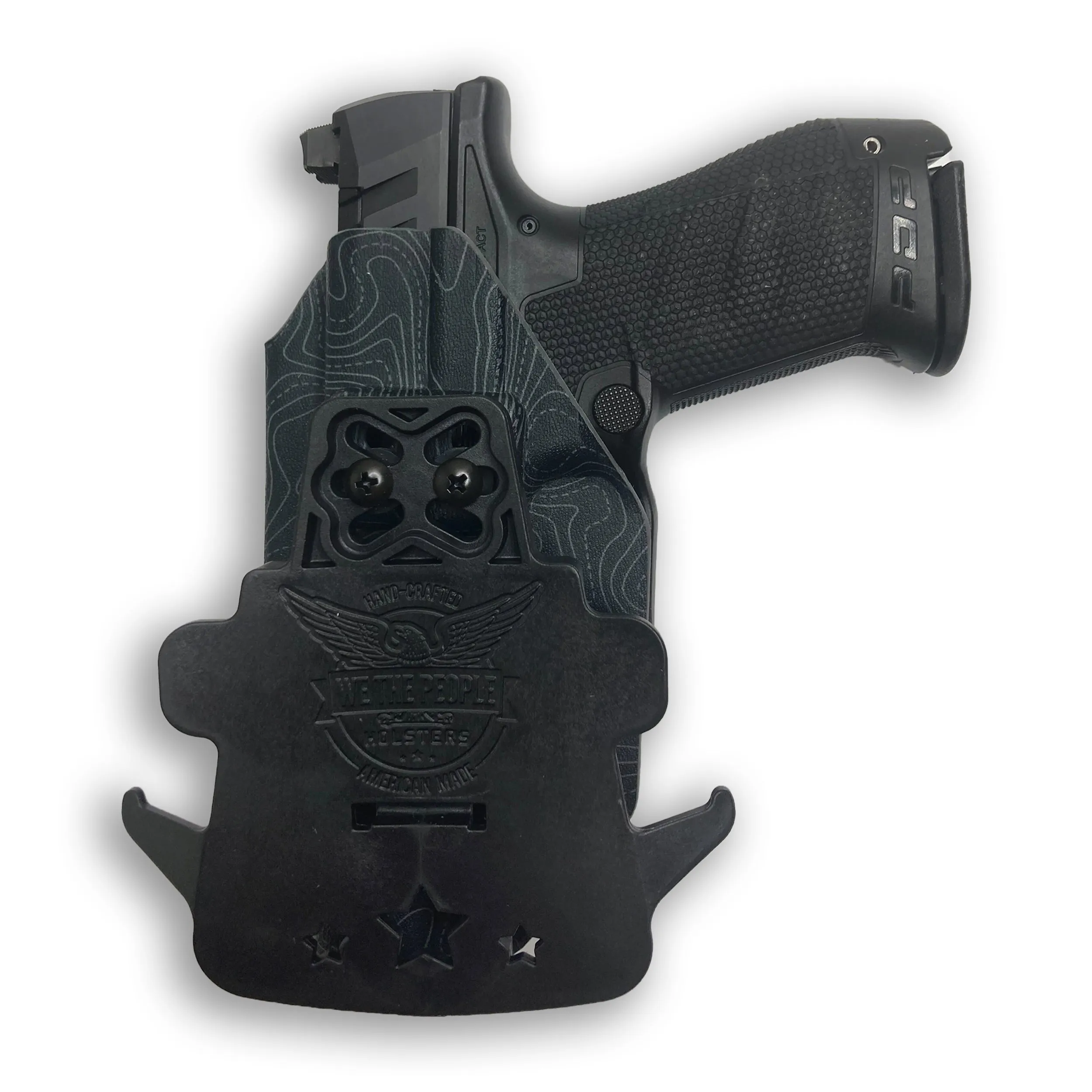 Sig Sauer P320C 9MM/.40SW with Streamlight TLR-1/1S/HL Light Red Dot Optic Cut OWB Holster