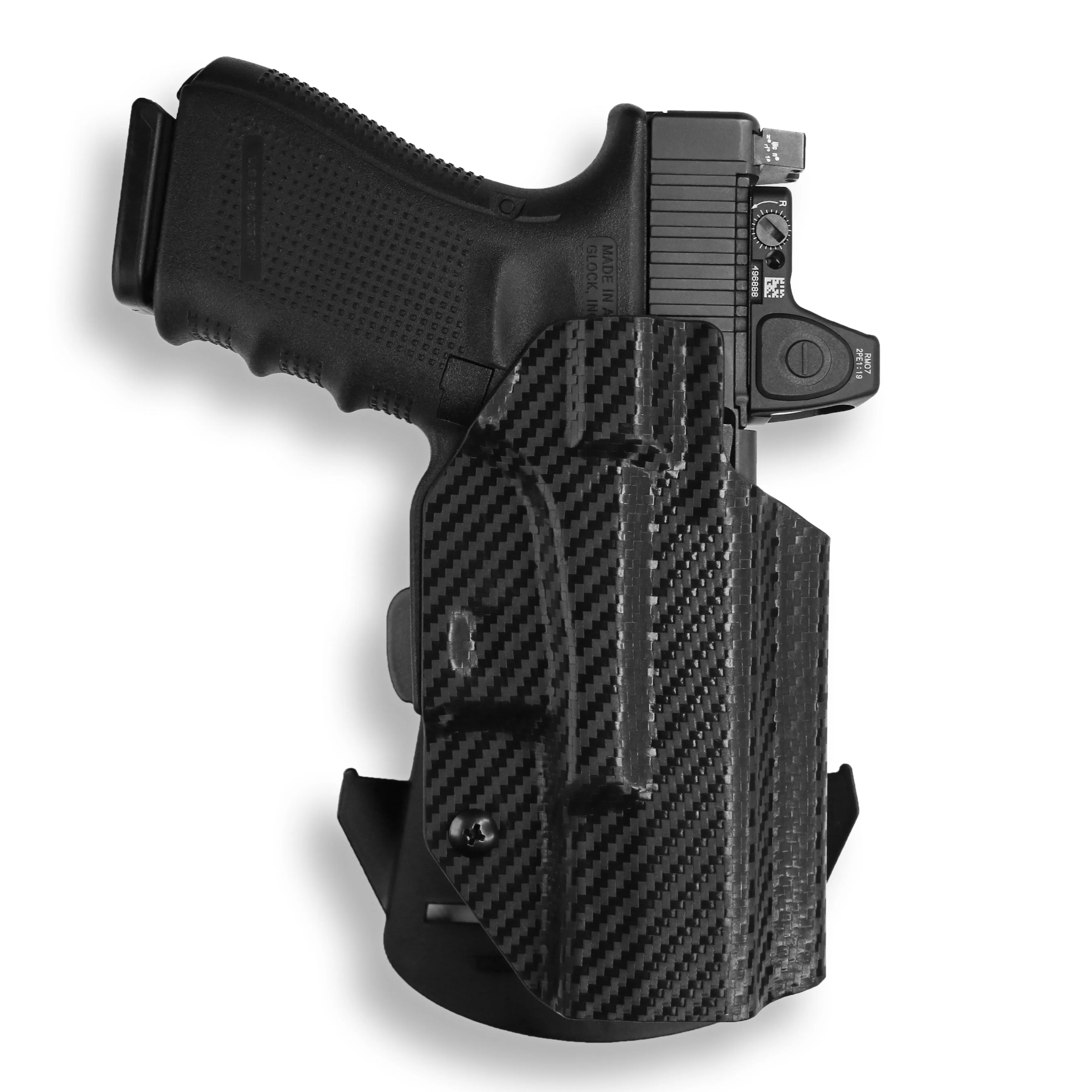 Sig Sauer P320C 9MM/.40SW with Streamlight TLR-1/1S/HL Light Red Dot Optic Cut OWB Holster