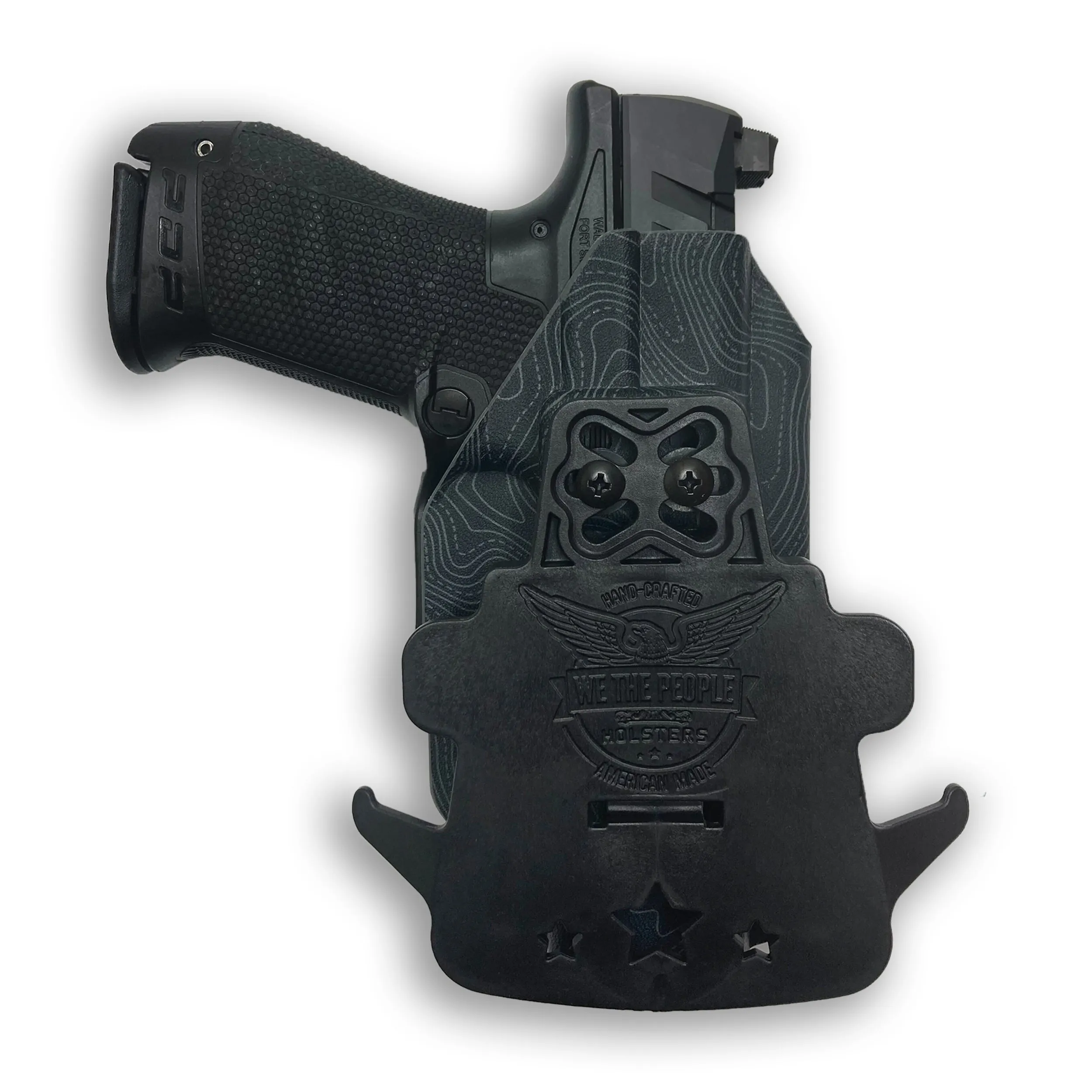 Sig Sauer P320C 9MM/.40SW with Streamlight TLR-1/1S/HL Light Red Dot Optic Cut OWB Holster