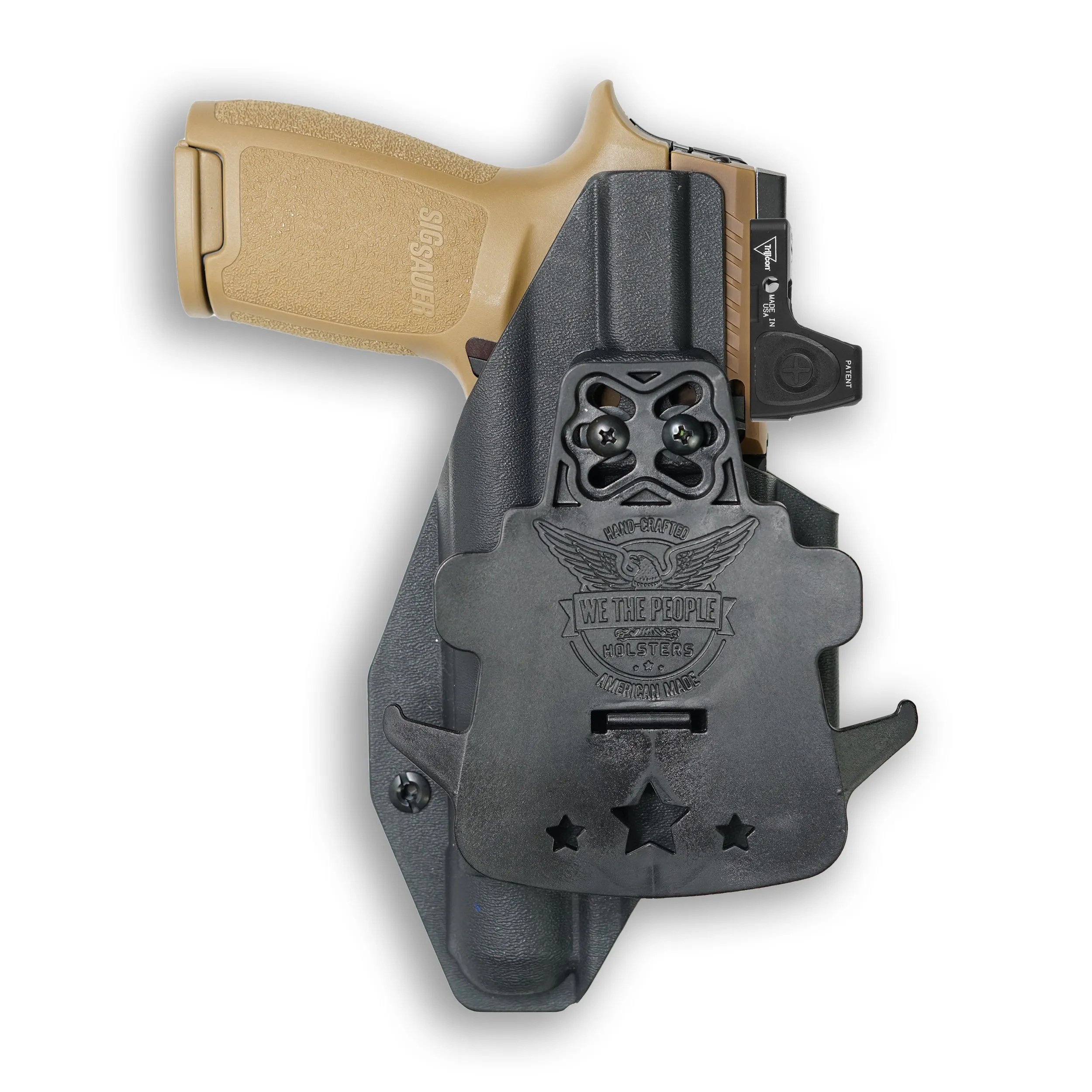 Sig Sauer P320C 9MM/.40SW with Streamlight TLR-1/1S/HL Light Red Dot Optic Cut OWB Holster