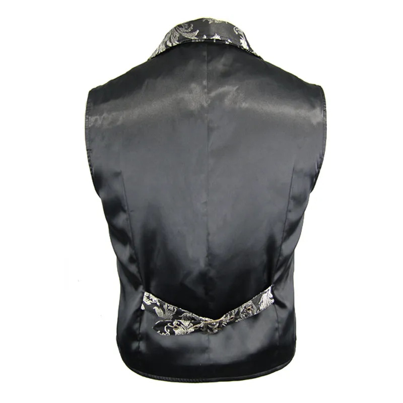 Silver Elegance Men’s Vest