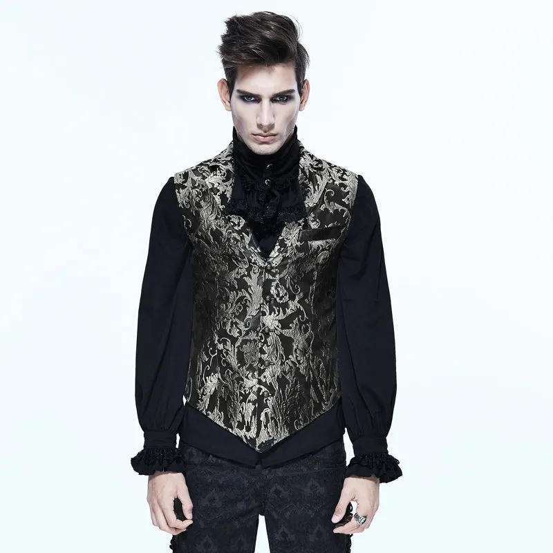 Silver Elegance Men’s Vest