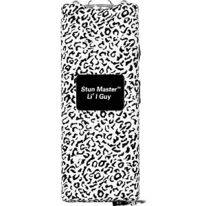 Stun Master Lil Guy 60,000,000 Volts Animal Print Stun Gun W/Flashlight And Nylon Holster