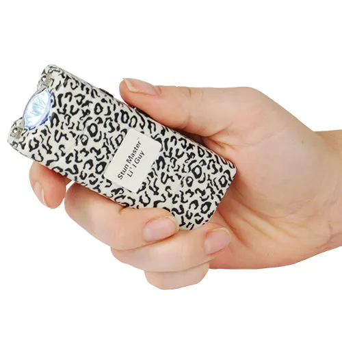 Stun Master Lil Guy 60,000,000 Volts Animal Print Stun Gun W/Flashlight And Nylon Holster