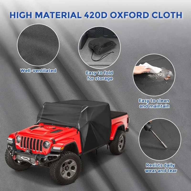 Suparee Jeep Gladiator Cab Cover with 52" Light Bar for 2020-Later JT