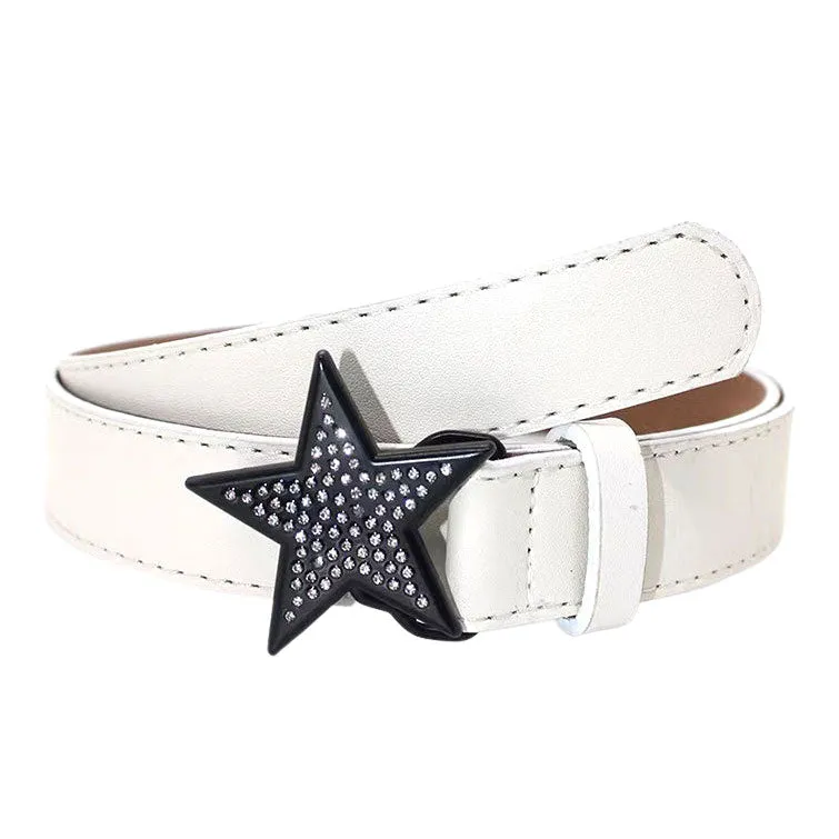 Superstar Behavior Y2K Rhinestone Belt